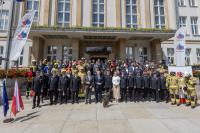 Uroczyste przekazanie łodzi dla OSP Zbójno